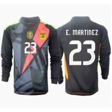 Argentina Emiliano Martinez #23 Målvakt Hemmatröja Copa America 2024 Långa ärmar